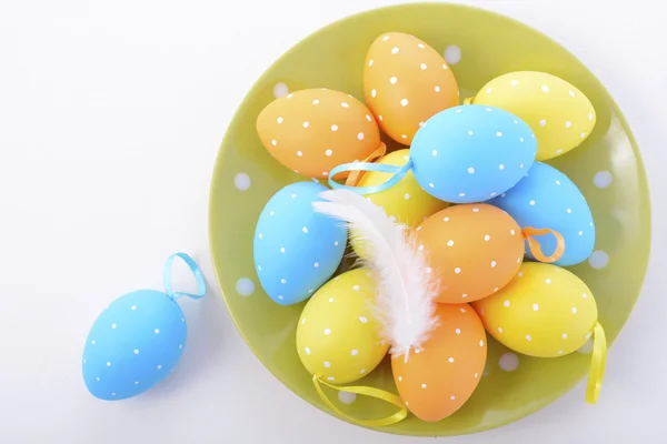 Cor brilhante Easter Eggs — Fotografia de Stock