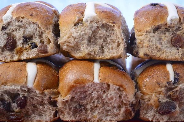 Buona Pasqua Hot Cross Buns — Foto Stock