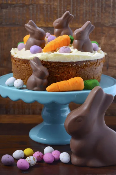 Easter Carrot Cake Royalty Free Stock Photos