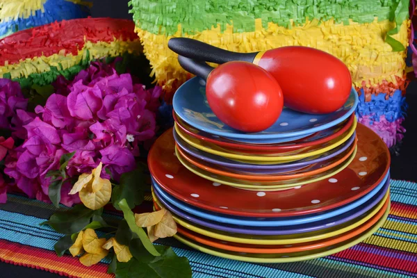 Cinco de Mayo Party Table. — Stock Photo, Image