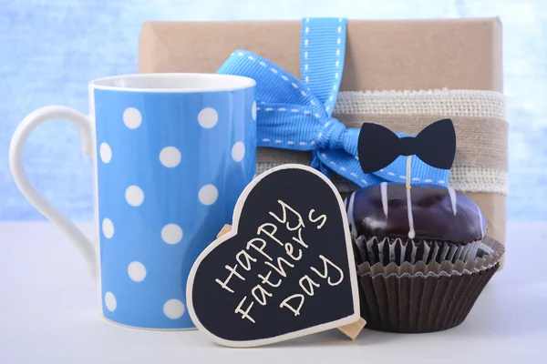 Cadeau cupcake Fathers Day . — Photo