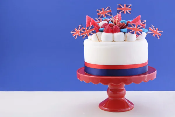 영국 축 하 케이크 — 스톡 사진