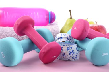 Sağlık ve fitness kavramı. 
