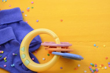 Bebek duş bebek odası arka plan