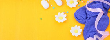 Bebek duş sosyal medya Web Banner