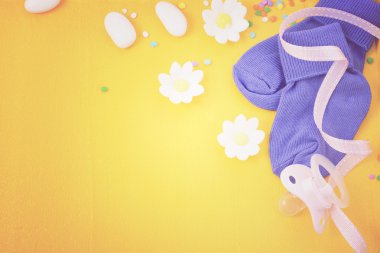 Bebek duş bebek odası arka plan