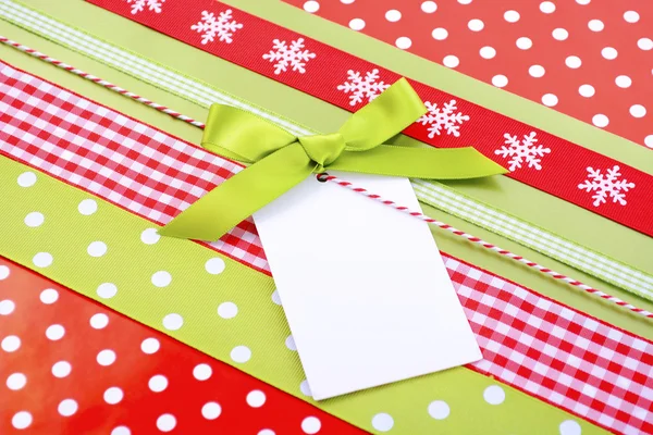 Holiday Gift Wrapping Background. — Stock Photo, Image