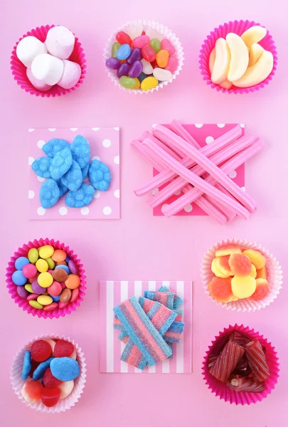 Bright colorful candy background — Stock Photo, Image