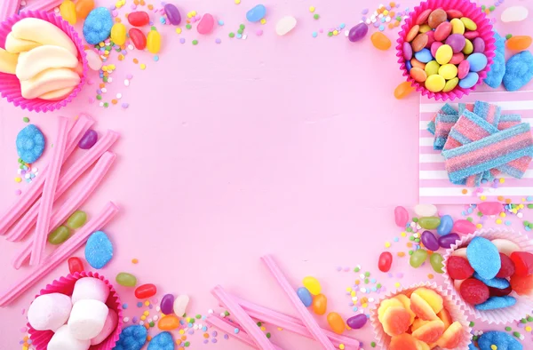 Bright colorful candy background — Stock Photo, Image