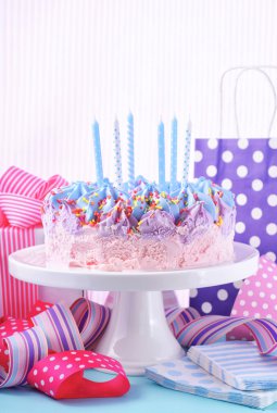 Dondurma doğum günü pastası