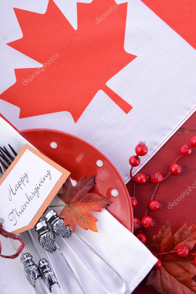 Red and White theme Thanksgiving Background. 