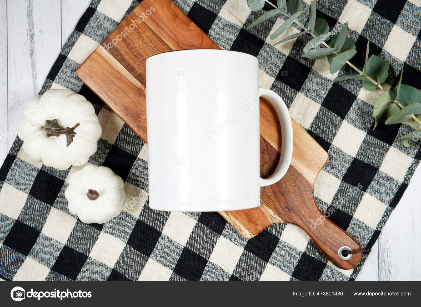 Aesthetic Checkered Mug