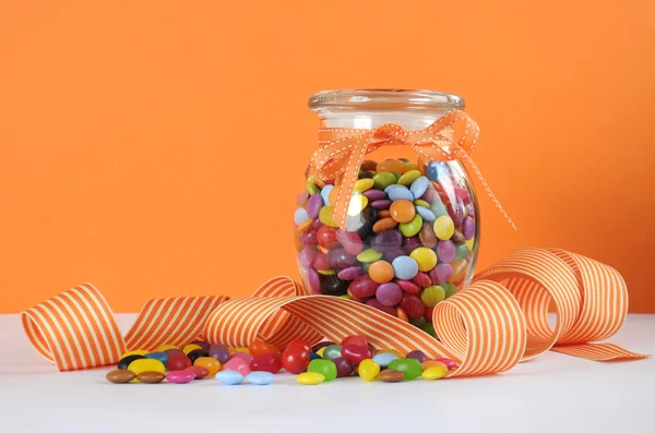 Truque de Halloween ou doce de tratar — Fotografia de Stock