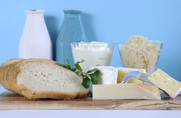 Gesunde Ernährung: probiotische Lebensmittel — Stockfoto