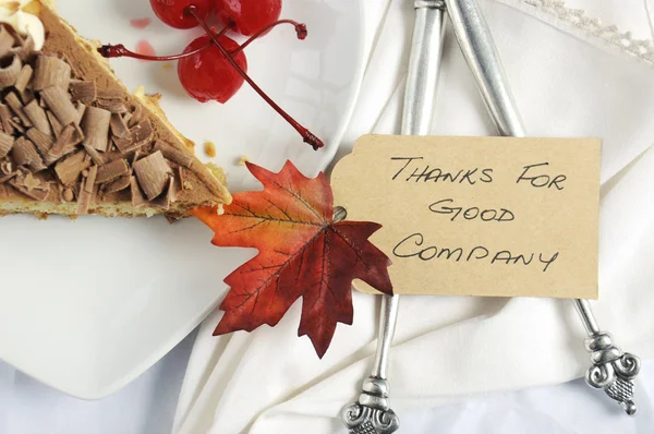 Thanksgiving Pie — Stock Photo, Image