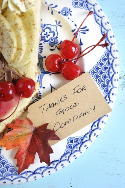 Tarta de Acción de Gracias — Foto de Stock