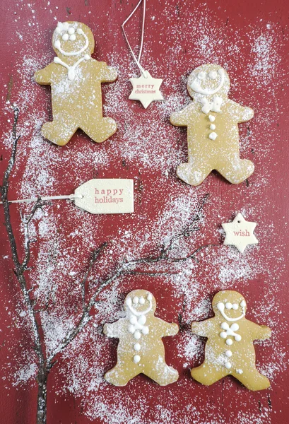 Festlig semester julen bakning — Stockfoto