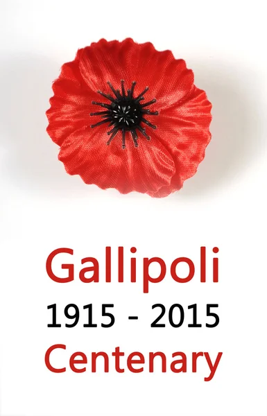 Centenary Austrálie Gallipoli 1915-2015 — Stock fotografie