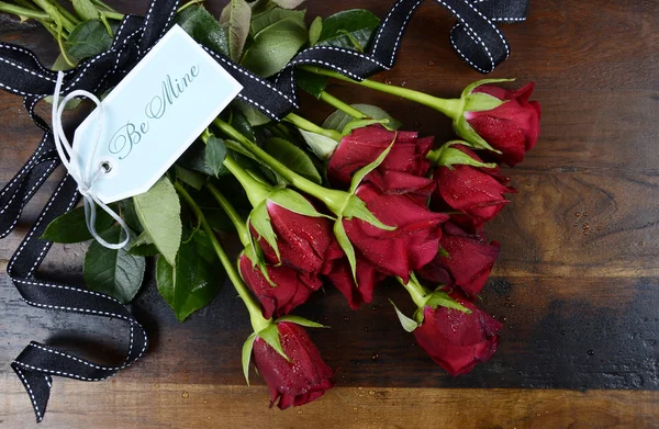 St Valentines Day red roses — Stock Photo, Image