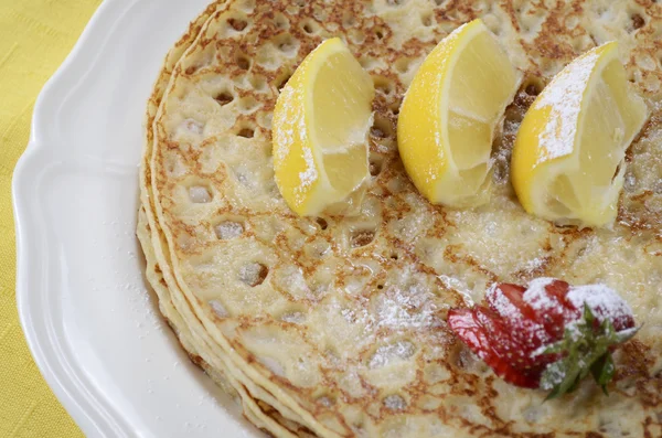 Shrove Tuesday pancakes — Stock Photo, Image