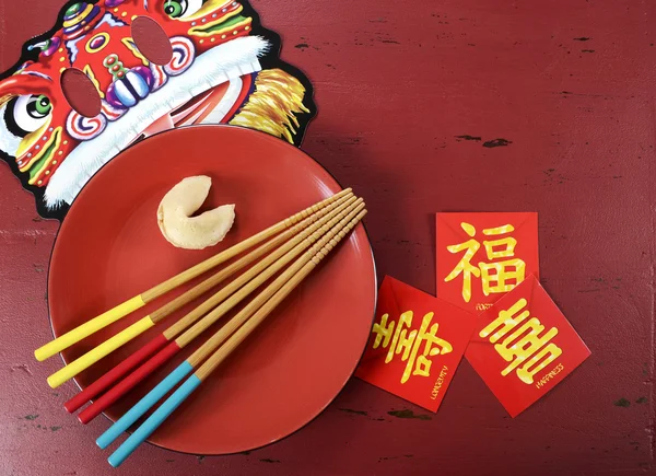 Decorações de festa de Ano Novo Chinês — Fotografia de Stock