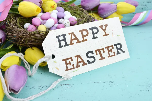 Happy Easter background Stock Photo