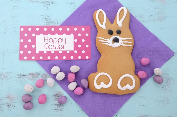 Easter Bunny Gingerbread Cookies — Stock Photo, Image
