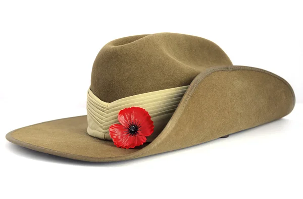 Australian ANZAC Slouch Hat — Stock Photo, Image