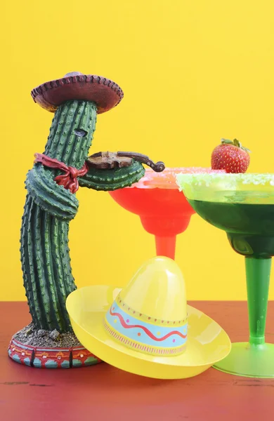 Gelukkig Cinco de Mayo kleurrijke partijthema — Stockfoto