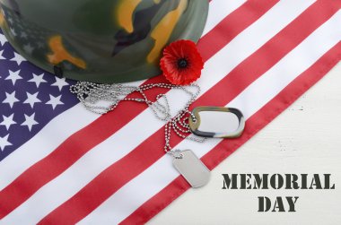 USA Memorial Day concept.  clipart