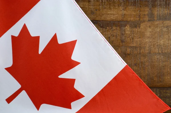 Joyeuse fête du Canada Drapeau canadien — Photo