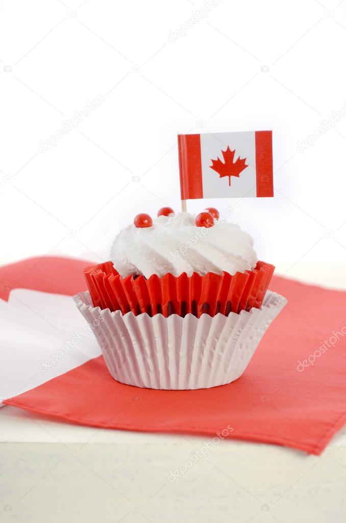 Happy Canada Day Cupcake Stock Photo By C Amarosy Happy Canada Day Cupcake Stock Photo By C Amarosy