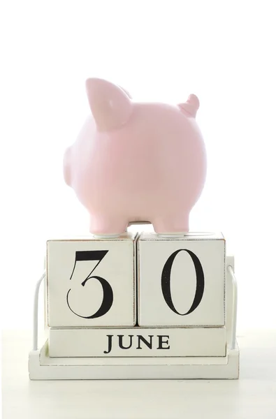 End of Financial Year Savings Concept — Stock Photo, Image
