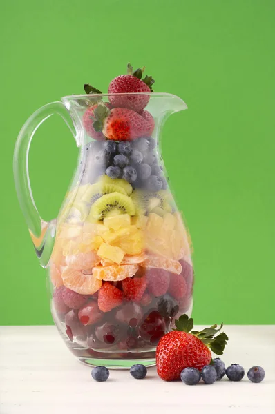 Concepto de zumo de fruta fresca — Foto de Stock