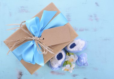 Bebek duş onun bir çocuk doğal şal hediye