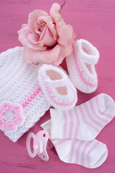 La sua una ragazza Baby Shower o Nursery concetto — Foto Stock