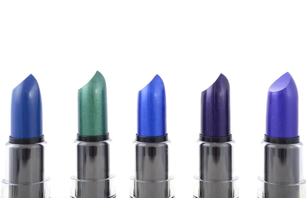 Modern makeup lipstick color range. — Stock Photo, Image