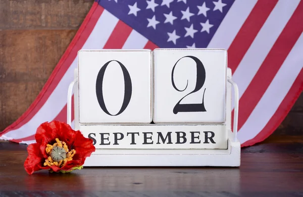 End of WWII 2 September 1945 Calendar Date — Stock Photo, Image