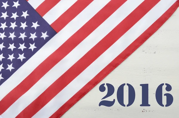 USA 2016 Presidential Election Flag — Stock Photo, Image