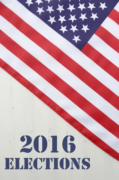 USA 2016 presidentval flagga — Stockfoto