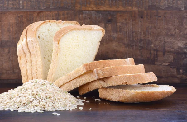 Gluten free rice sour dough bread — 스톡 사진