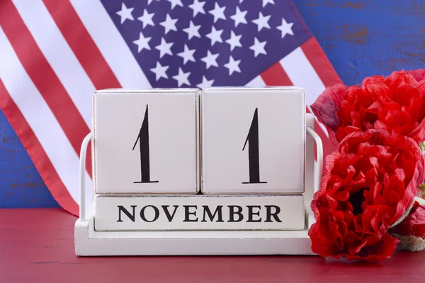 Calendario del Día de los Veteranos del 11 de noviembre — Foto de Stock