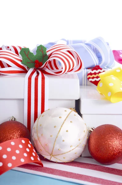 Bright Colorful Christmas Gifts — Stok fotoğraf