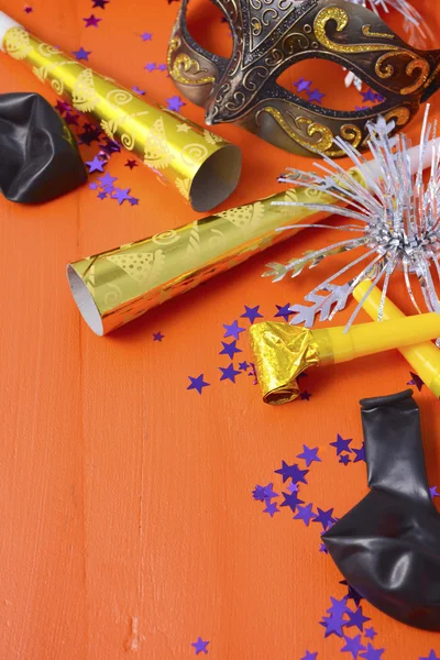 Happy New Year Party Decorations — Stock Photo, Image