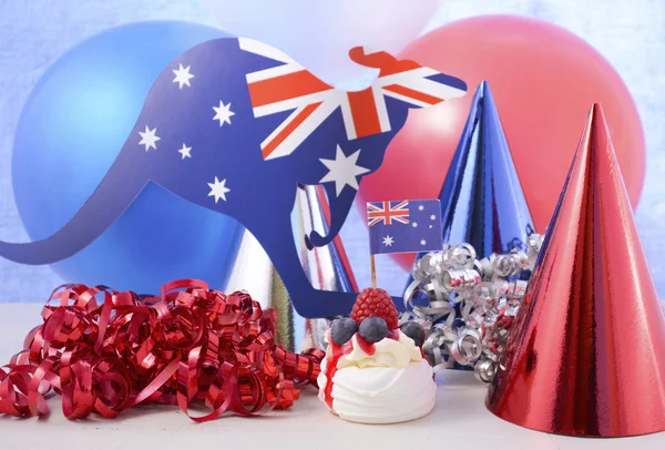 Fröhliche australia day party — Stockfoto