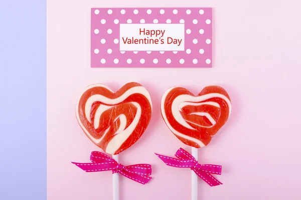Gelukkige Valentijnsdag Snoep — Stockfoto