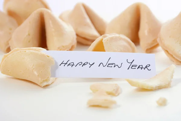 Ano Novo Chinês Fotune Cookies — Fotografia de Stock