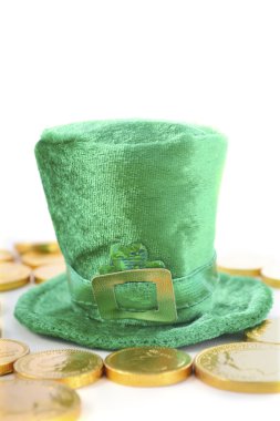 St Patricks Günü cüce şapkası. 