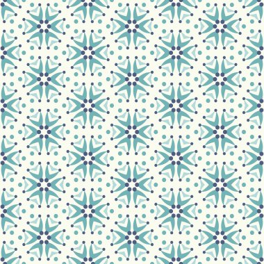 Deniz mavisi renklerde seamless modeli