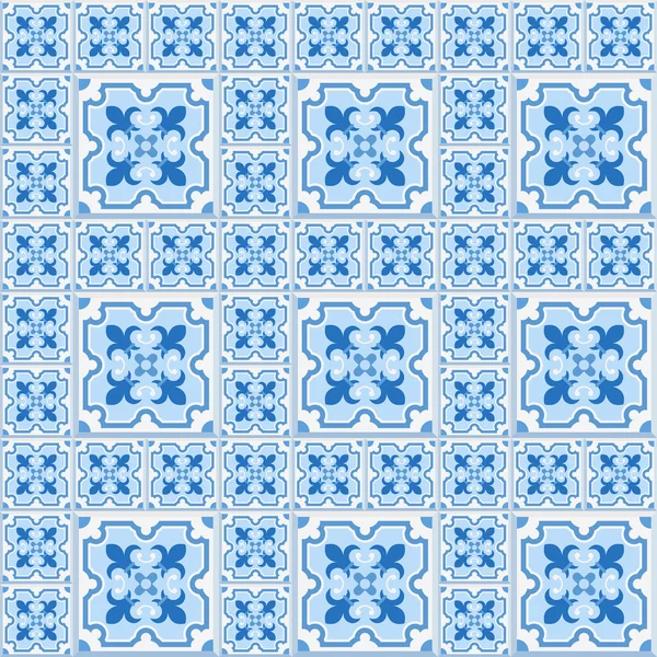 Retro Floor Tiles patern — Stock Vector